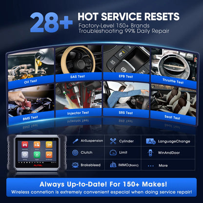 Autel MaxiCom MK808BT PRO Full System Car Diagnostic Tool Bluetooth 2.4 & 5 GHz