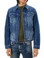 Diesel - Slim Fit Denim Jeans Jacket Vintage Blue XXL