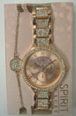 SPIRIT LUXURY WATCH AND BRACELET SET-ROSE GOLD