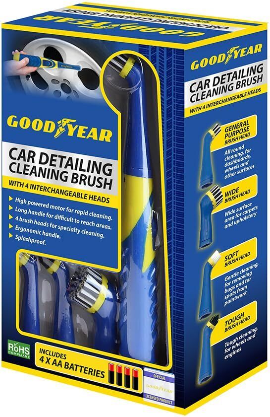 Goodyear Professional Car Detailing Scrubber Brush