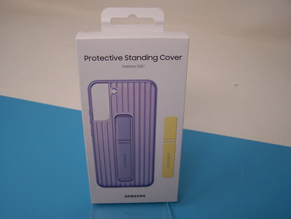 Protective Standing Cover Galaxy S22+ Lavender/Yellow