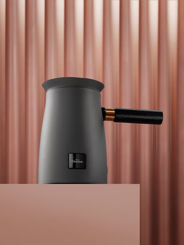 Hotel Chocolat Velvetiser & 2x Podcups, Charcoal