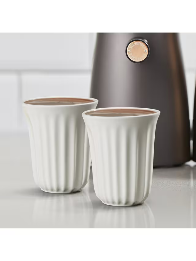 Hotel Chocolat Velvetiser & 2x Podcups, Charcoal