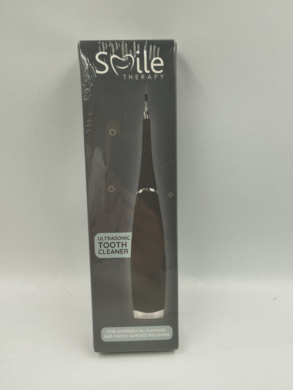 SmileTherapy UltraSonic Tooth Cleaner-BLACK
