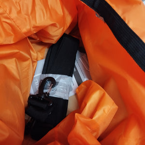 Basil Miles Tarpaulin - trunkbag MIK - 7 liter - black/orange