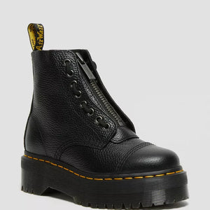 Dr.Martens Sinclair Soft Leather Platform Boots-BLACK-UK6