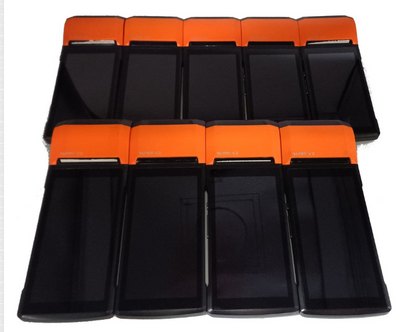 Job Lot 9x Sunmi V2 T5930 Handheld Wireless Data POS System inc Printer