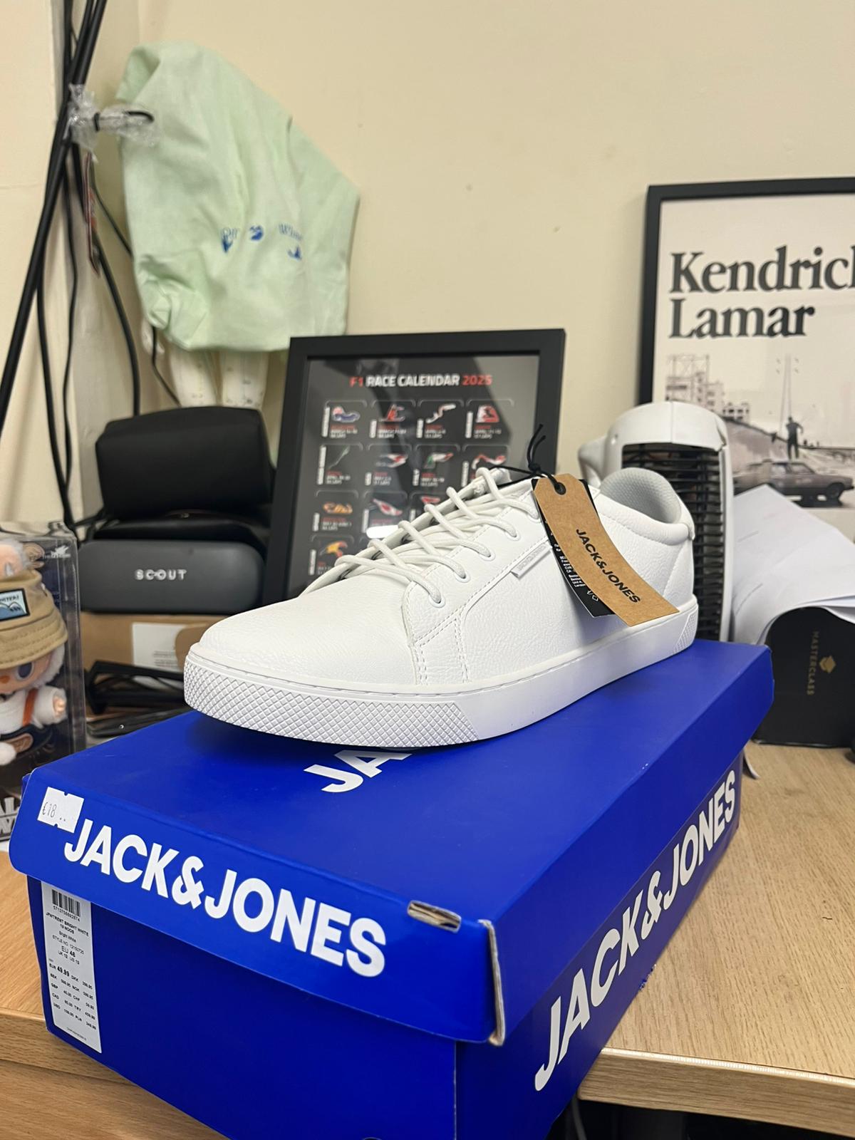 JACK & JONES Trent Mens Trainers UK12 BRAND NEW