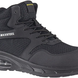 MAXSTEEL Ultra Lightweight Steel Toe Cap Boots UK8