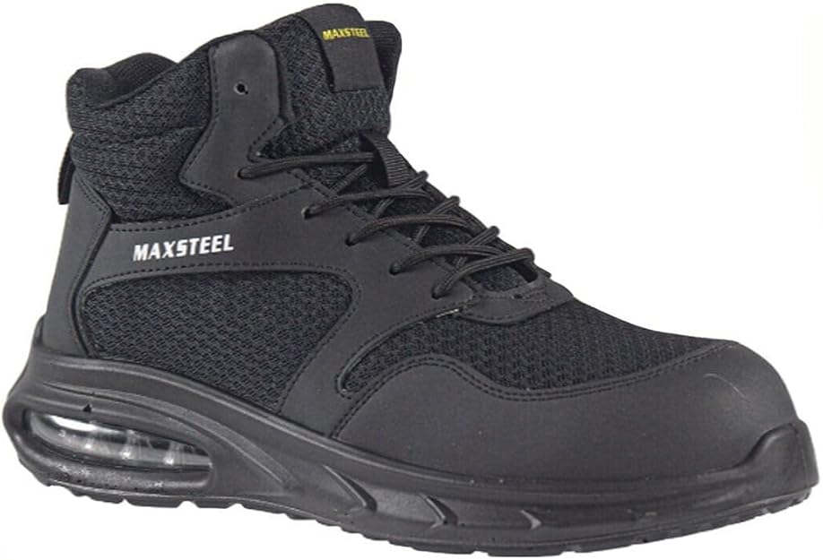 MAXSTEEL Ultra Lightweight Steel Toe Cap Boots UK8