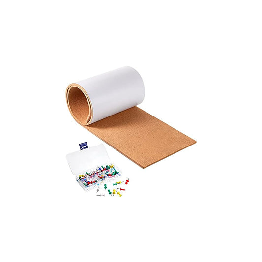 Cork Board Roll 8 mm Thick 60 x 12 Inch
