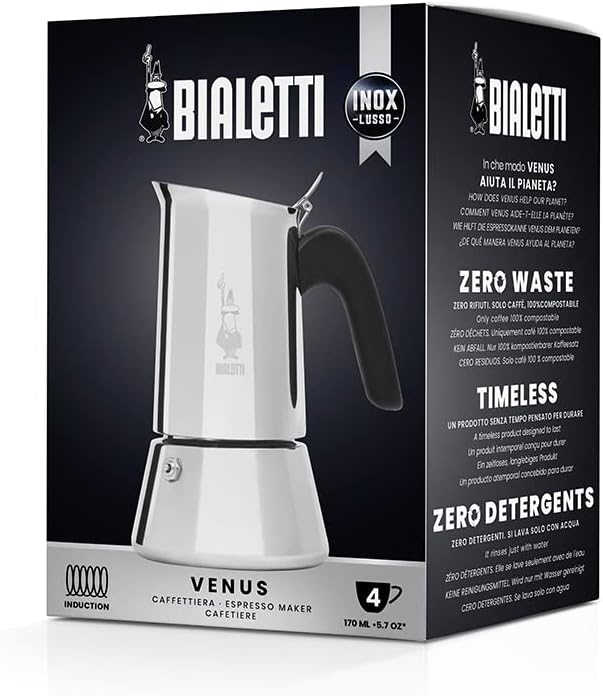 Bialetti Venus Coffee Maker 4 CUP