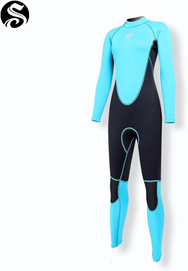 PAWHITS Slim Wetsuit Women 2/3mm Neoprene Full Length Wet Suit SMALL