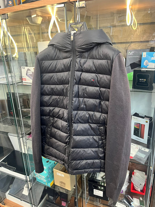 Tommy Hilfiger puffer fleece jacket small