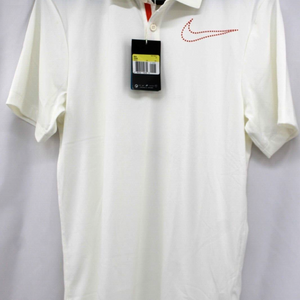 NIKE GOLF SPORT DRI- FIT POLO SHIRT SIZE SMALL ECRU