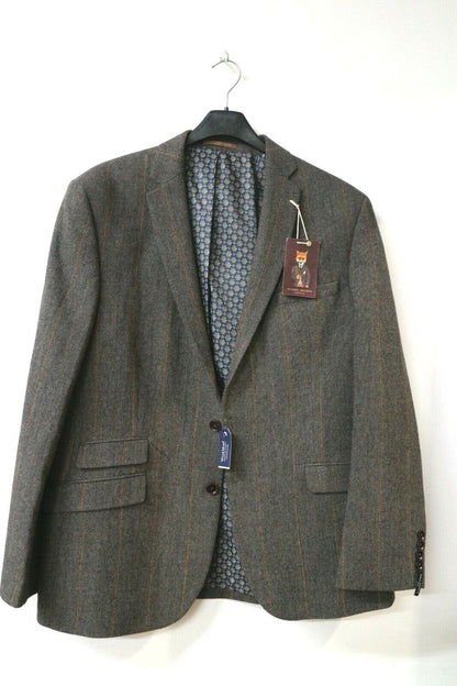 HARRY BROWN HERITAGE TAILORED FIT SINGLE BREASTED JACKET 46R