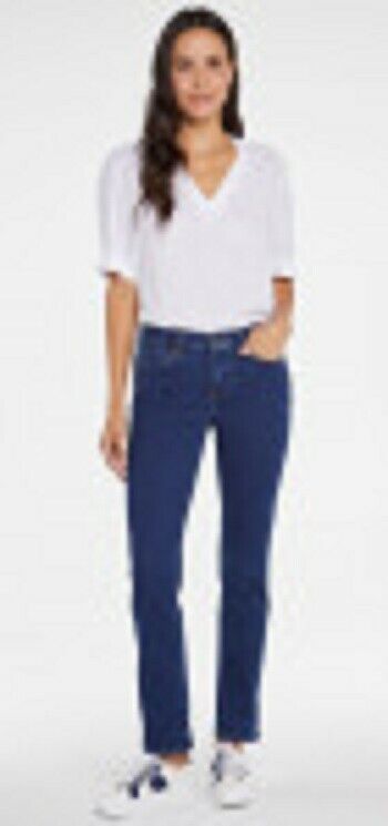Sheri Slim Jeans Medium Blue Premium Denim 10