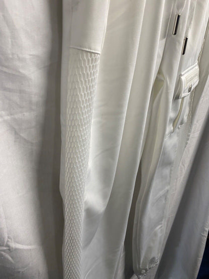 MANIERE DE VOIR WHITE CARGO PANTS SIZE 8