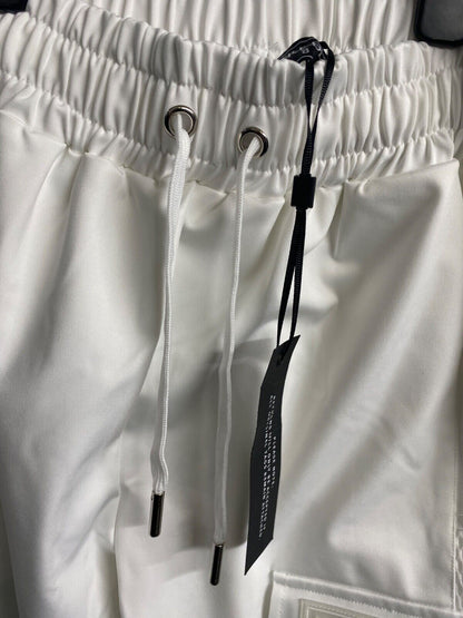 MANIERE DE VOIR WHITE CARGO PANTS SIZE 8