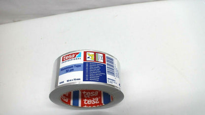 tesa Professional Aluminium Foil Tape for Repairing Ducts and Gutters 50m x 75mm