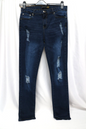 Fremont & Harris Razor Mens Ripped Super Skinny Fit Stretch Denim Jeans 36R x 32