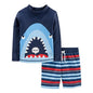 Simple Joys by Carter's Toddler Boys' 2-Piece Swimsuit Trunk and Rashguard 4T
