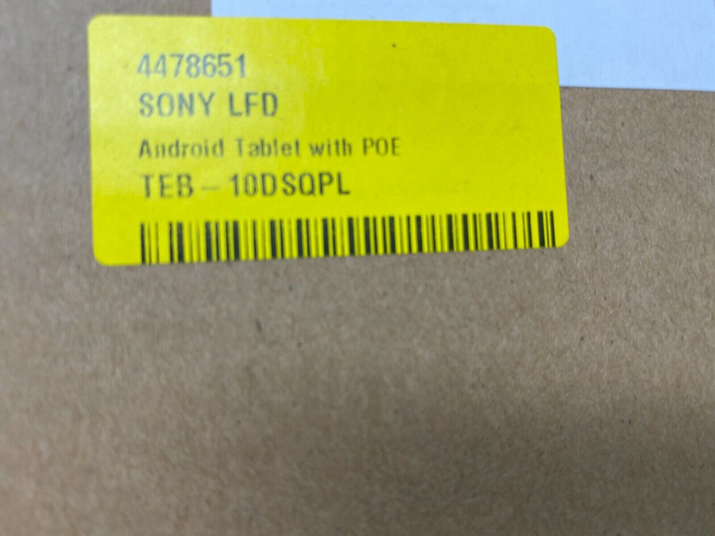 Sony TEOS Book 8GB Black ARM Cortex-A9 tablet TEB-10DSQPL