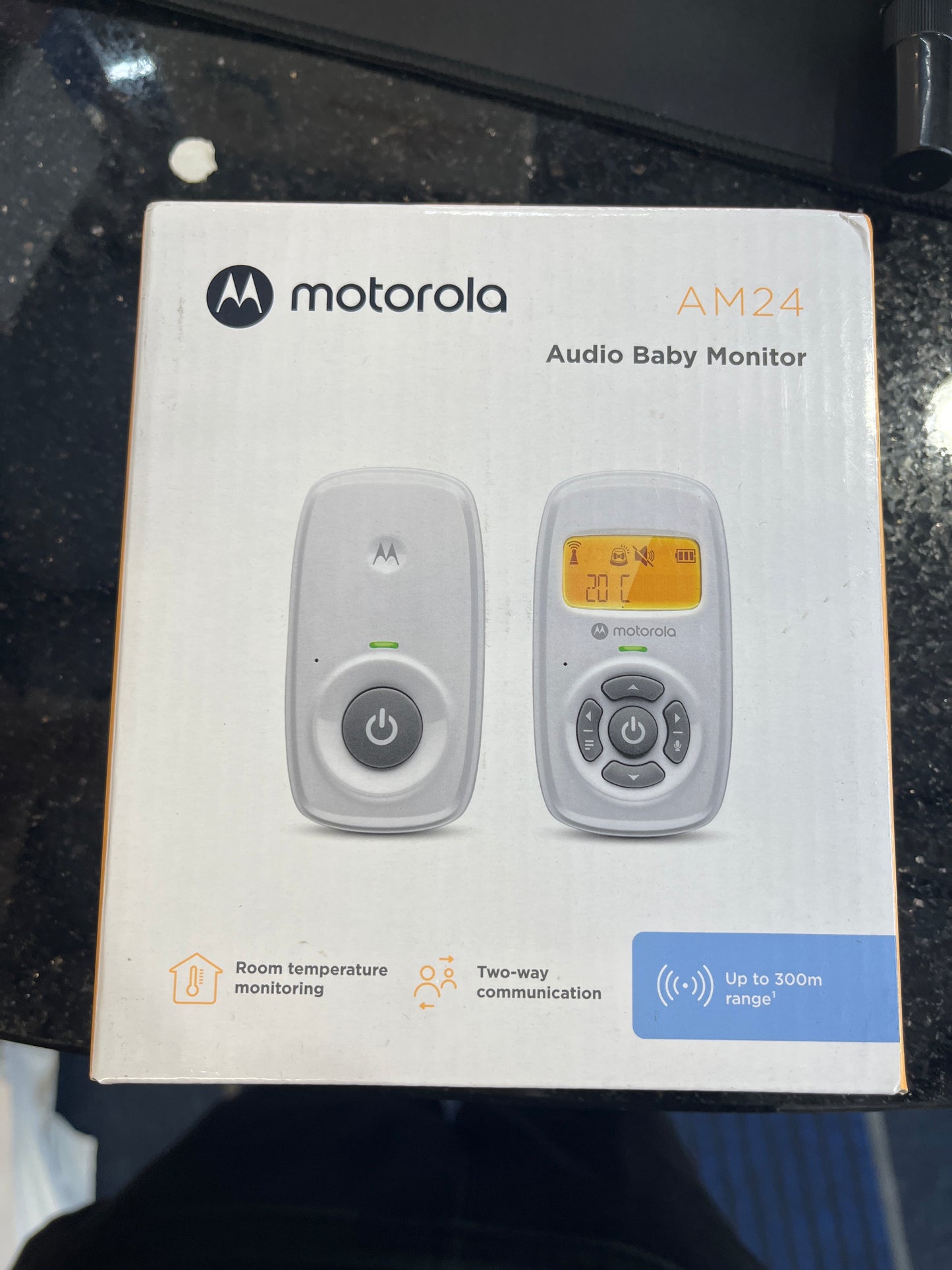 Motorola audio baby monitor AM24