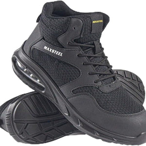 MAXSTEEL Ultra Lightweight Steel Toe Cap Boots UK8