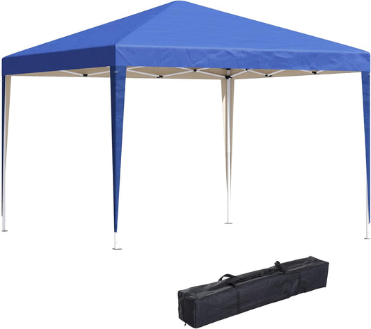 Outsunny 3 x 3M Garden Pop Up Gazebo Height Adjustable