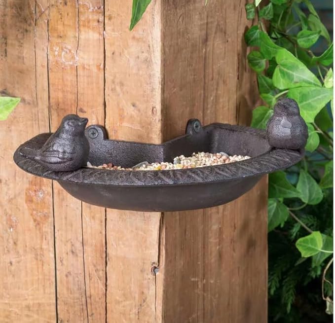 marvell's wall corner bird feeder AJS034