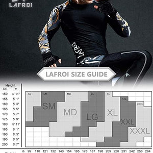 LAFROI Men's Quick Dry Cool Compression Fit Tights Leggings Waistband-MD