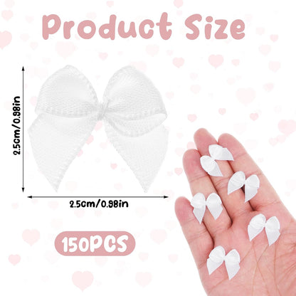 5 X 150 Bohuiz Mini Satin Bows
