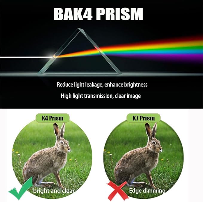 10X25 HD Binoculars for Adults Kids - High Powered Compact Binoculars