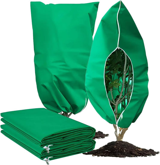 2 Pack Plant Fleece Frost Protection, 120x180cm -GREEN