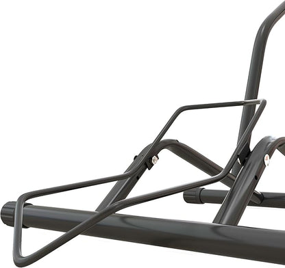 SPORTNOW Portable Bike Floor Stand, Freestanding Bike Rack for 16"-29"