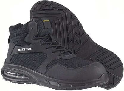 MAXSTEEL Ultra Lightweight Steel Toe Cap Boots UK8