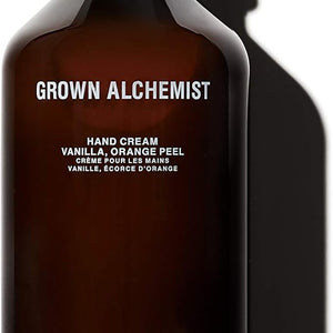 Grown Alchemist Hand Cream: Vanilla, Orange Peel 300ML