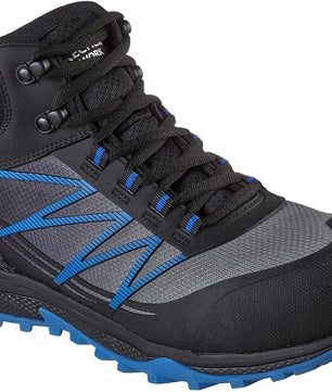 Skechers Work 200047EC PUXAL - FIRMLE Mens Safety Boots Black Blue UK8