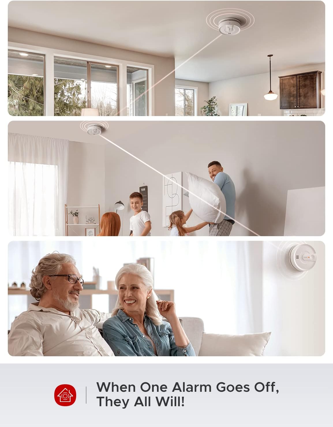 X-Sense Wireless Interconnected Smoke Detector
