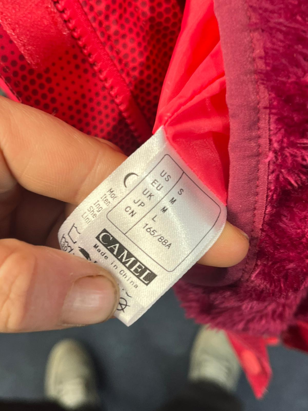 Camel Crown 3-in-1 ski jacket PINK UK MEDIUM