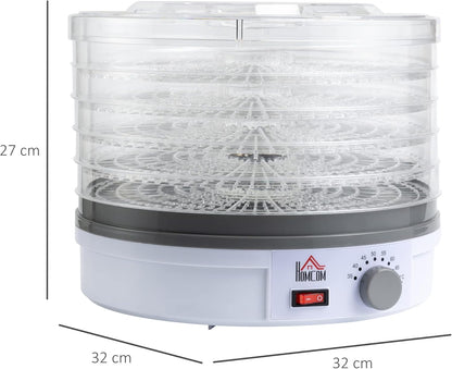 HOMCOM 5 Tier Food Dehydrator