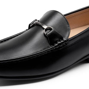 Bruno Marc Mens Loafers- UK 8 - black