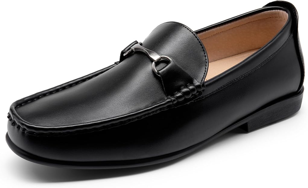 Bruno Marc Mens Loafers- UK 8 - black