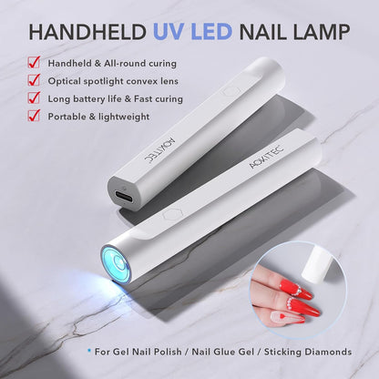 Aokitec Handheld UV Lamps for Gel Nails