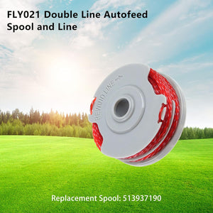 Job lot of 22 pack of 4 + 1 pack of 3 strimmer spool refills  Flymo FLY021