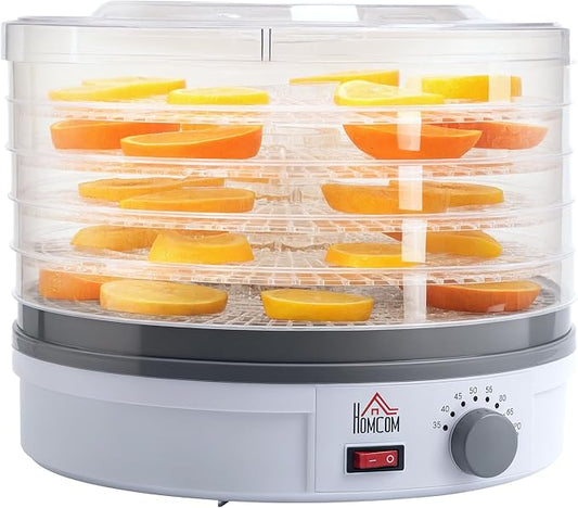 HOMCOM 5 Tier Food Dehydrator