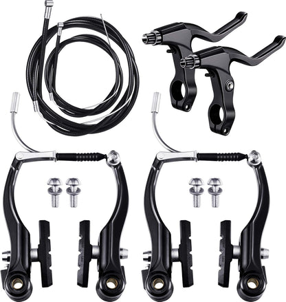 Complete Bike Brake Set-Black