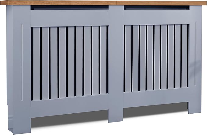 Blisswood Radiator Cover Traditional (Large, Grey)