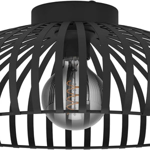 EGLO Mogano 3 steel ceiling light fixture